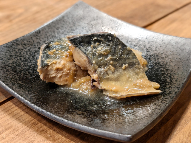 サバフィレ　サバの味噌煮